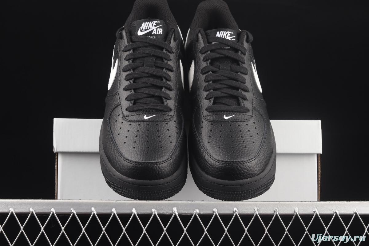 NIKE Air Force 11607 Low classic black and white low-top casual board shoes AA4083-001