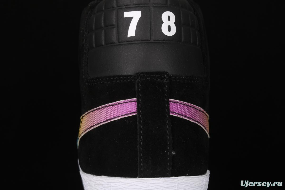 Mountain x NIKE SB Blazer Mid Lance Mountain Trail Blazers Limited style Leisure Board shoes AH6158-090