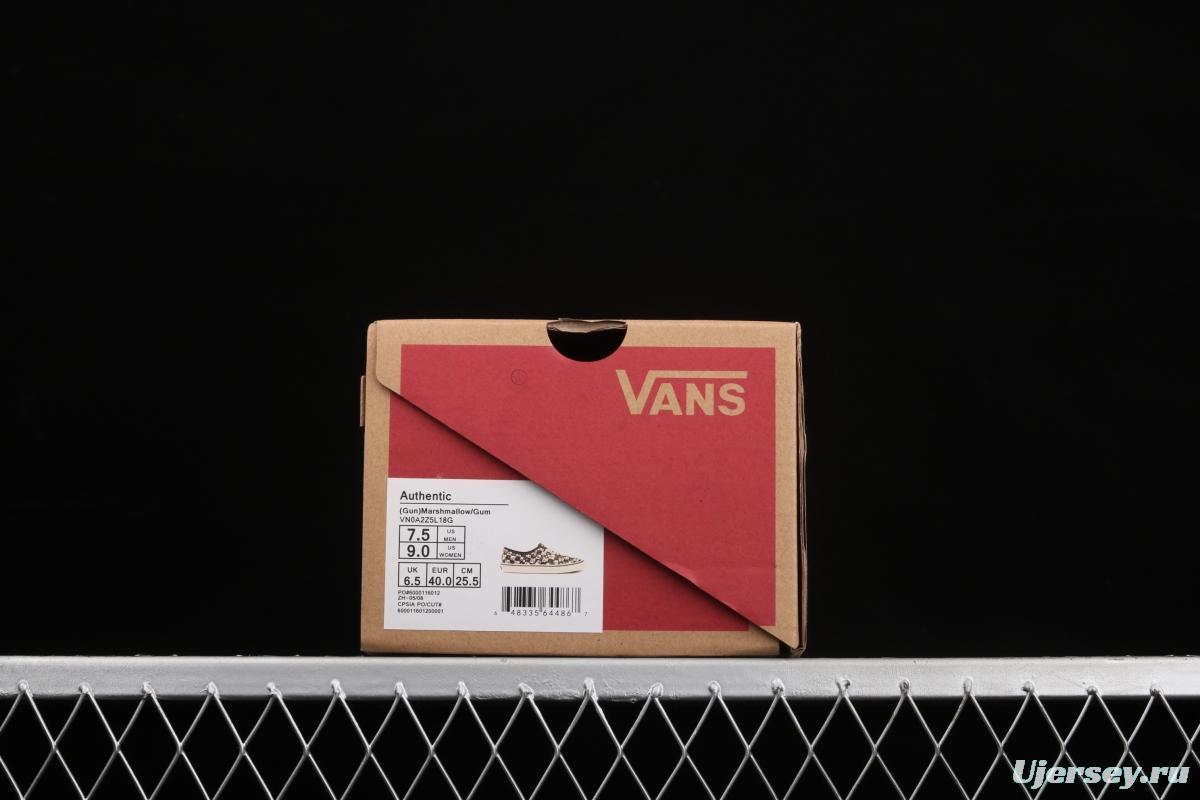 Vans Authentic black and white graffiti printing VN0A2Z518G