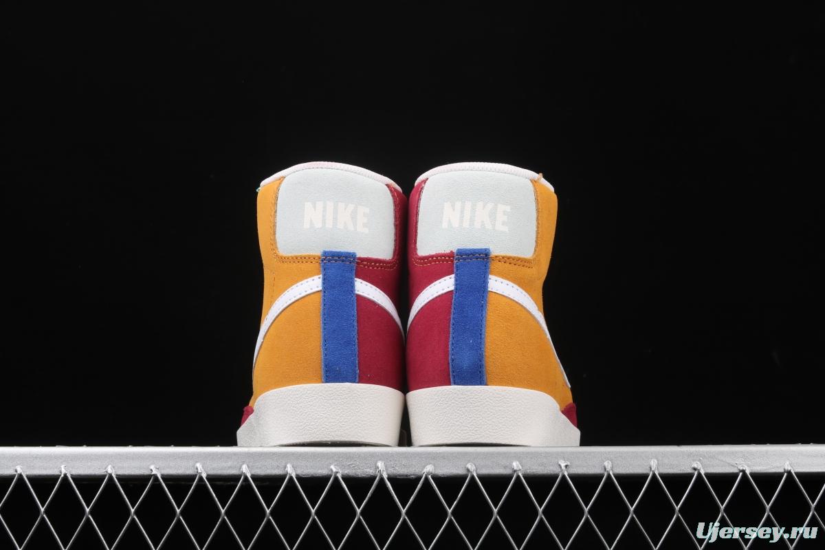 NIKE Blazer Mid'77 Vntg WE Suede Trail Blazers Classic High Band Leisure Sports Board shoes CI1167-600