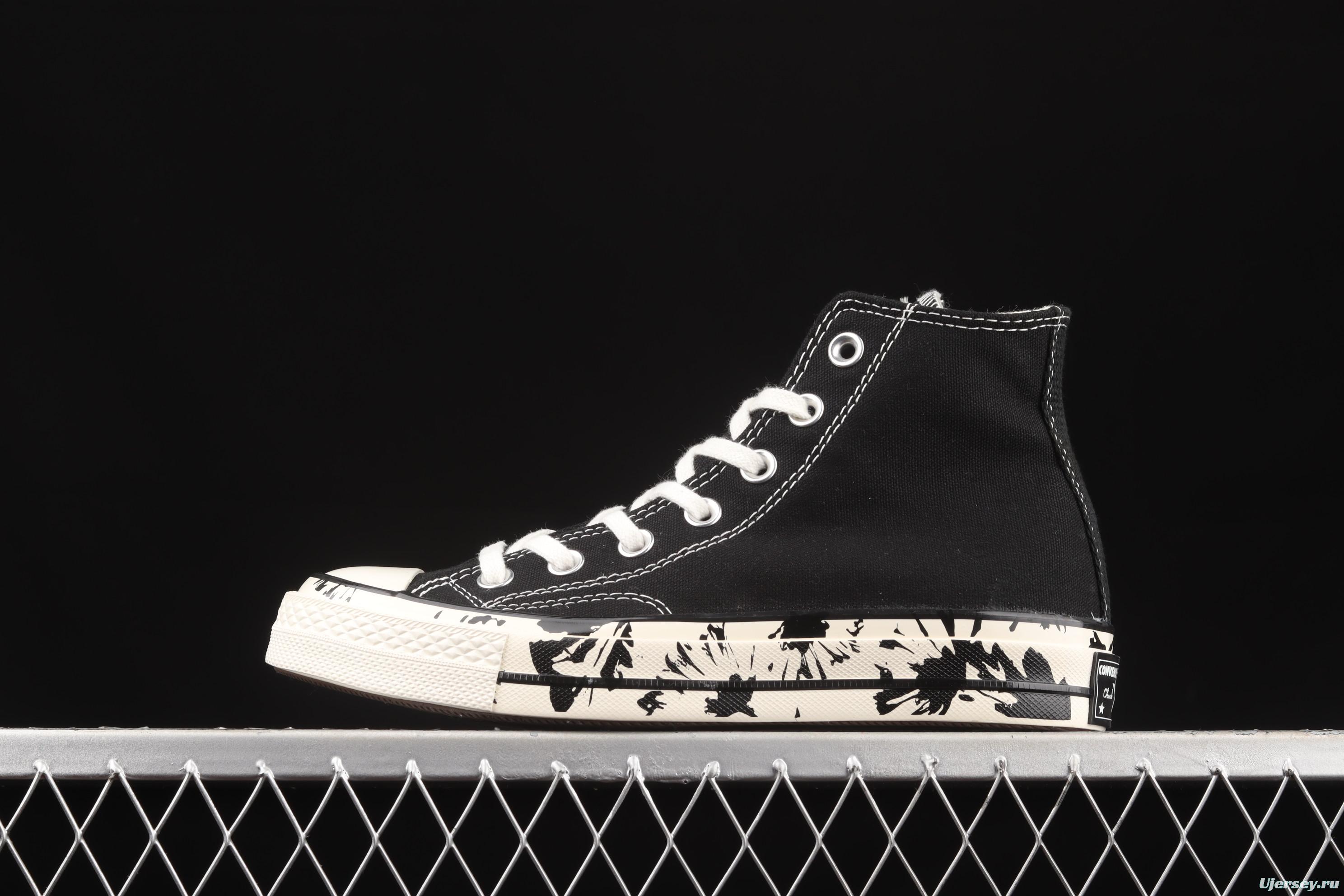 Converse Chuck 70s Converse ink style high-top casual board shoes 571387C