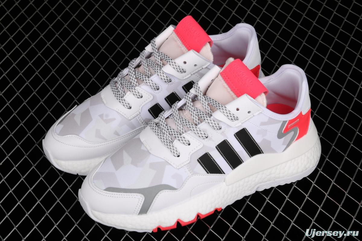 Adidas Nite Jogger 2019 Boost FV1310 3M reflective vintage running shoes