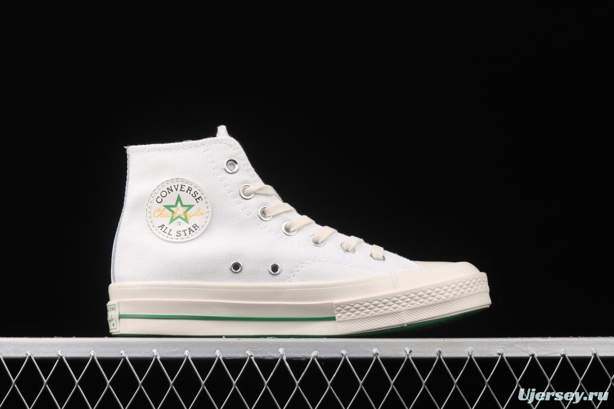 Converse Chuck 70 new embroidered high-top fashion sports shoes 170153C