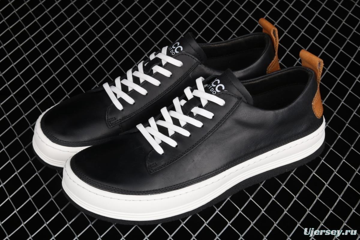 ECCO2021 Ruoku No. 8 Jianbu series spring and summer new fashion youth lace-up casual sports shoes 88013801001