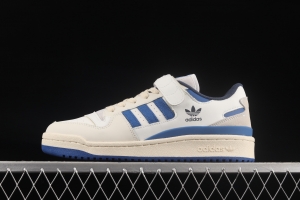 Adidas Originals Forum 84 Low Blue ThreAdidas S23764 popular single classic retro basketball shoes