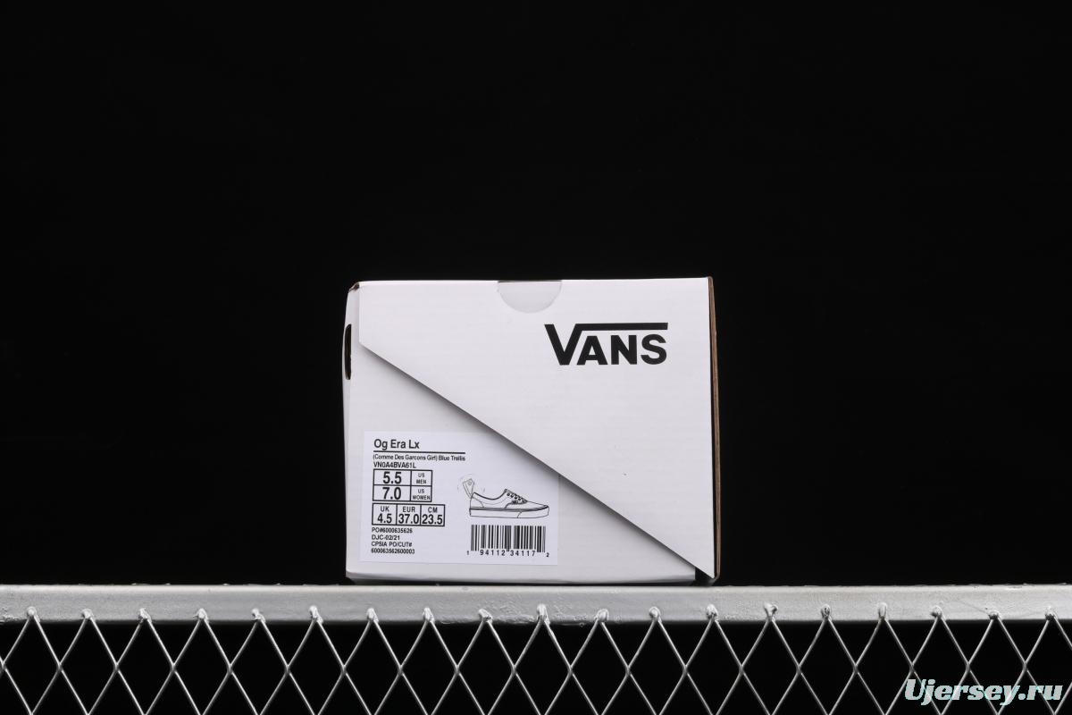 Vans Vault x CDG Girl small fresh joint series blue control low-top casual board shoes VN0A4BVA61L