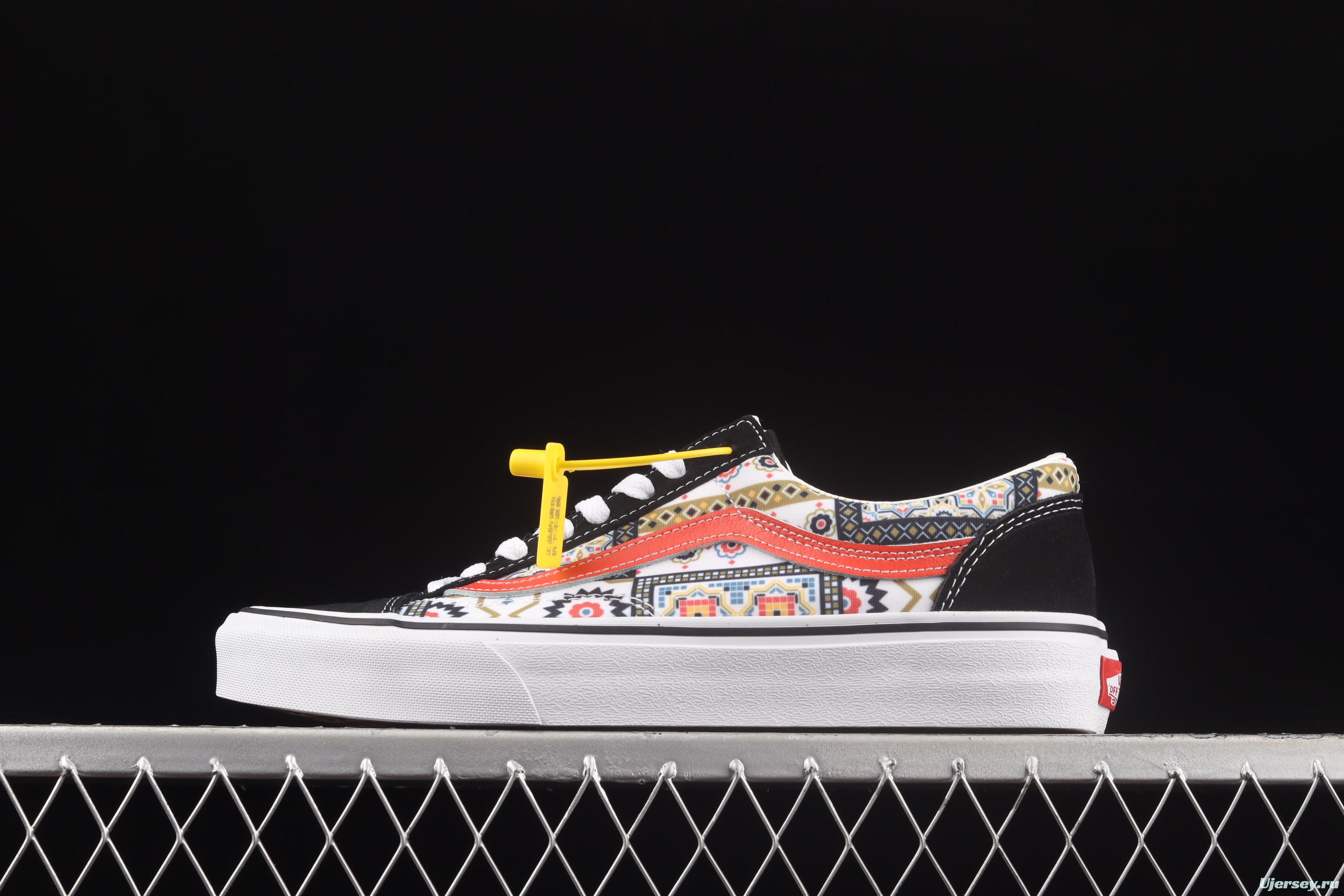 Vans Style 36 Moroccan style theme series high top leisure sports board shoes VN0A54F6687