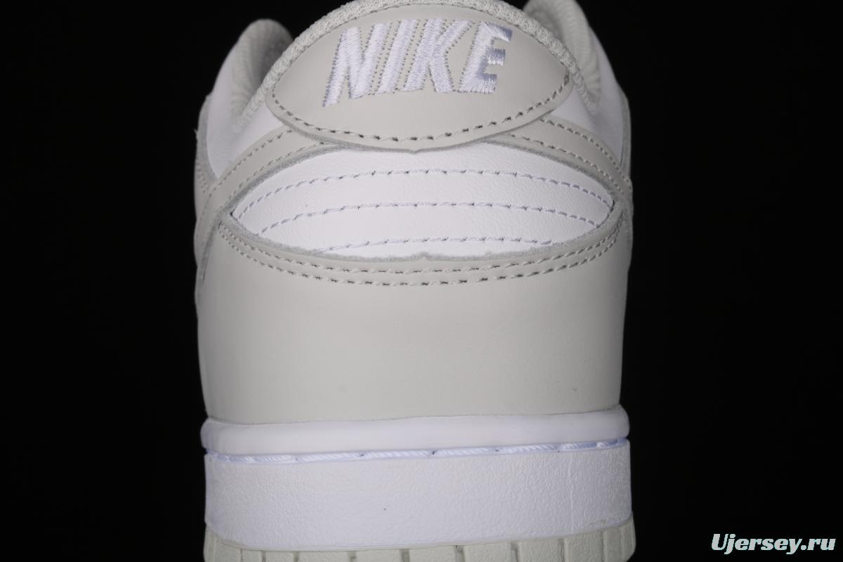 NIKE SB DUNK Low dunk series white light gray color matching low-side leisure sports skateboard shoes DD1503-103