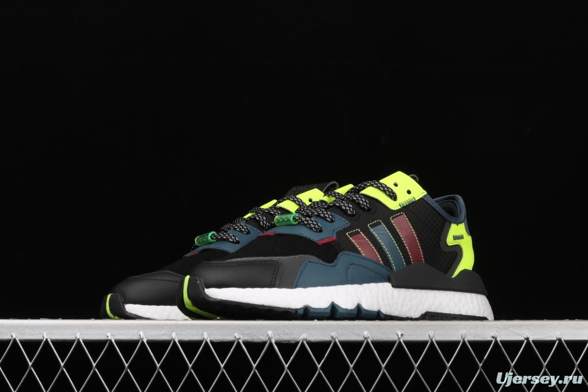 Adidas Nite Jogger 2019 Boost FZ1958 3M reflective vintage running shoes