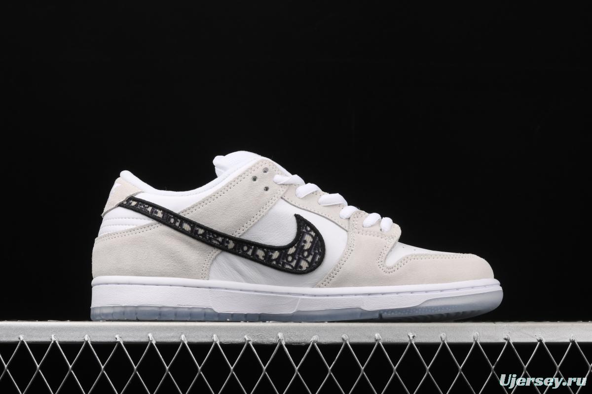 DIOR x NIKE SB DUNK Low joint style low-top casual board shoes CT5058-002