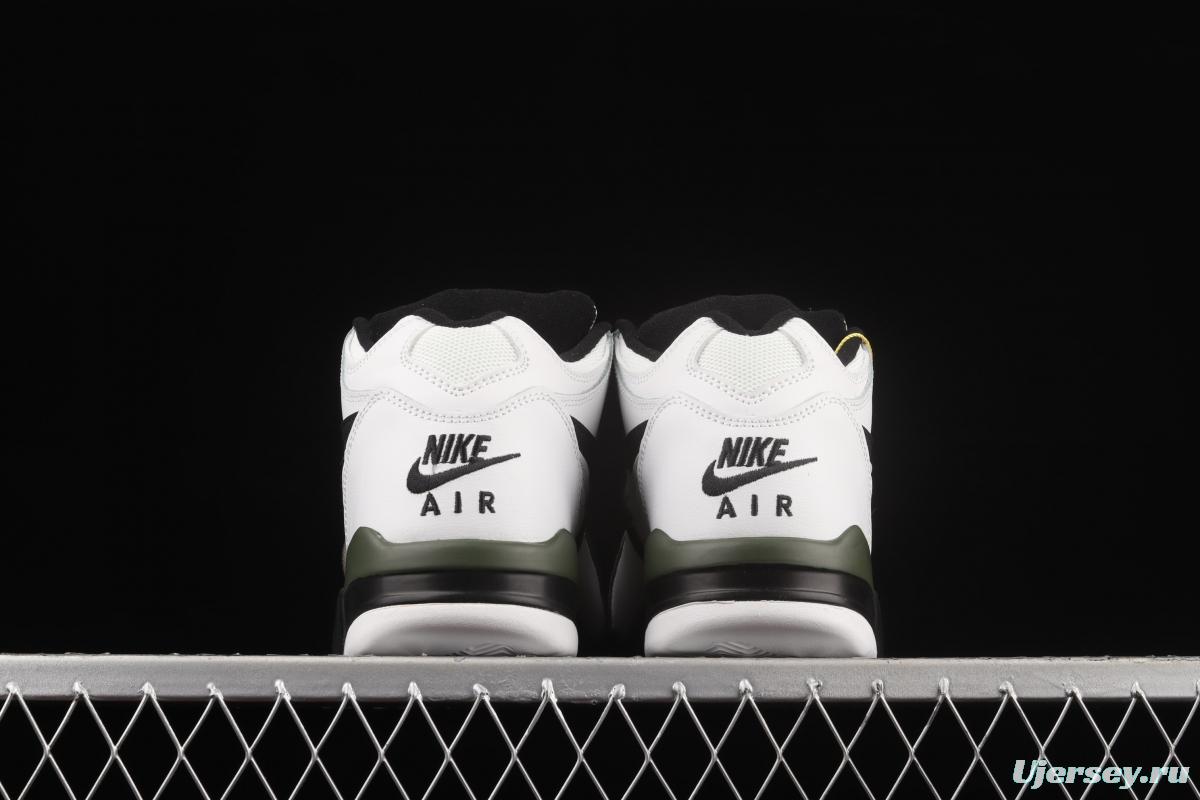 NIKE Air Flight 89 White and Green Air cushion Basketball shoes CJ5390-101