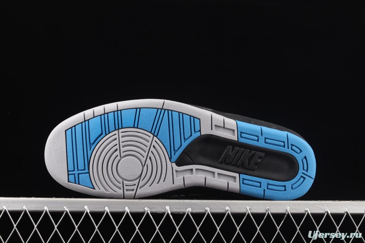 OFF-White x Air Jordan 2 Low SP AJ2 Joe 2 black and white color matching basketball shoes DJ4375-004