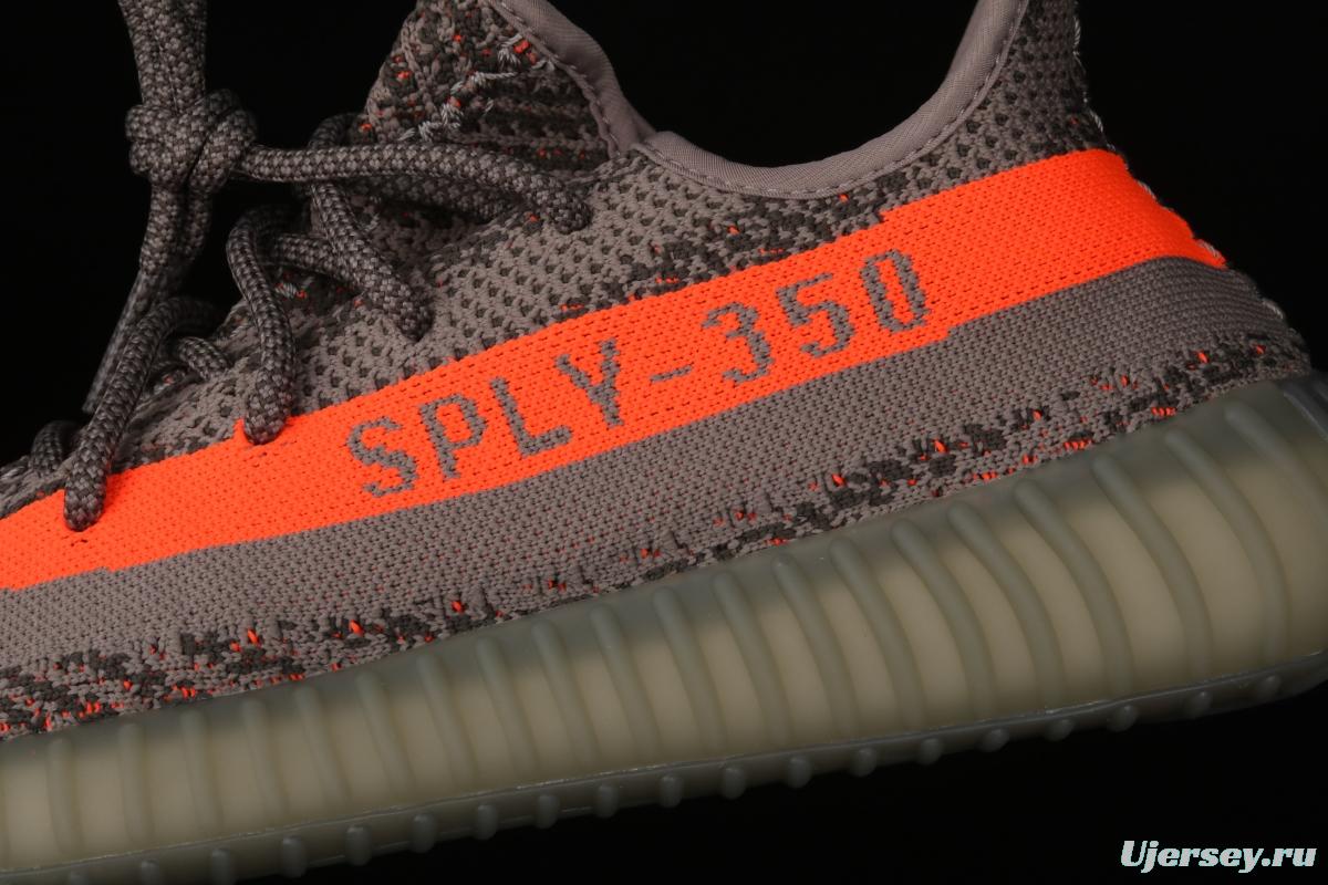 Adidas Yeezy 350V2 Real Boost Basf BB1826 das coconut 350 second generation gray orange BASF popcorn