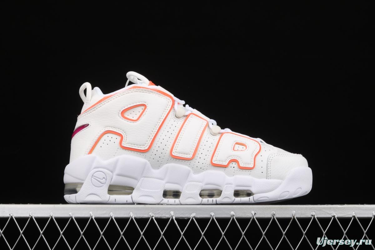 NIKE Air More Uptempo 96 QS Pippen original series classic high street leisure sports basketball shoes DH4968-100