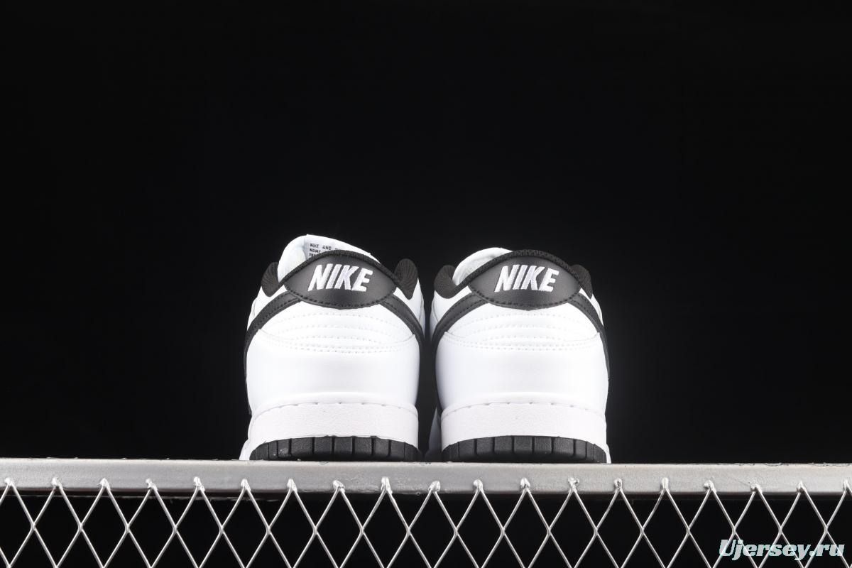 NIKE SB DUNK Low white and black color dunk series low-side leisure sports skateboard shoes DD1503-113