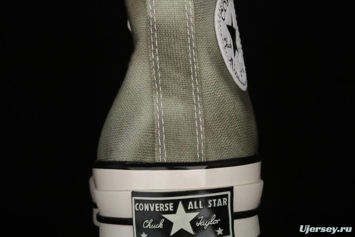 Converse 70s new spring color spring matcha ink rendering high-top leisure board shoes 170964C