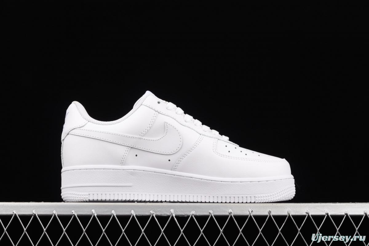 NIKE Air Force 1'07 Low classic all-white low-top leisure sports shoes 315122-111,