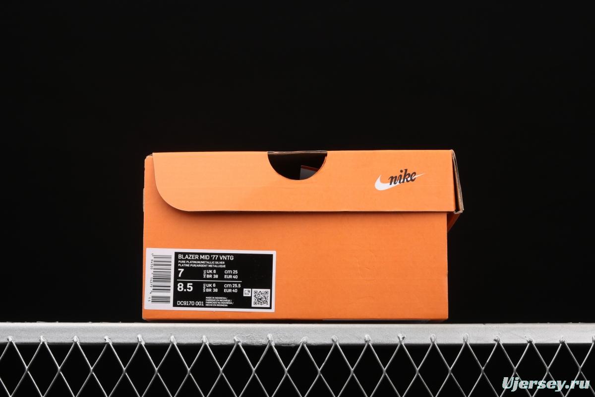 NIKE Blazer Mid '1977 VNTG Classic Trail Blazers High Band Leisure Sports Board shoes DC9170-001