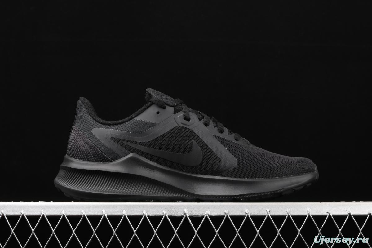 NIKE DownShifter 10-pin eye breathable slow shock fast running shoes CI9983-002