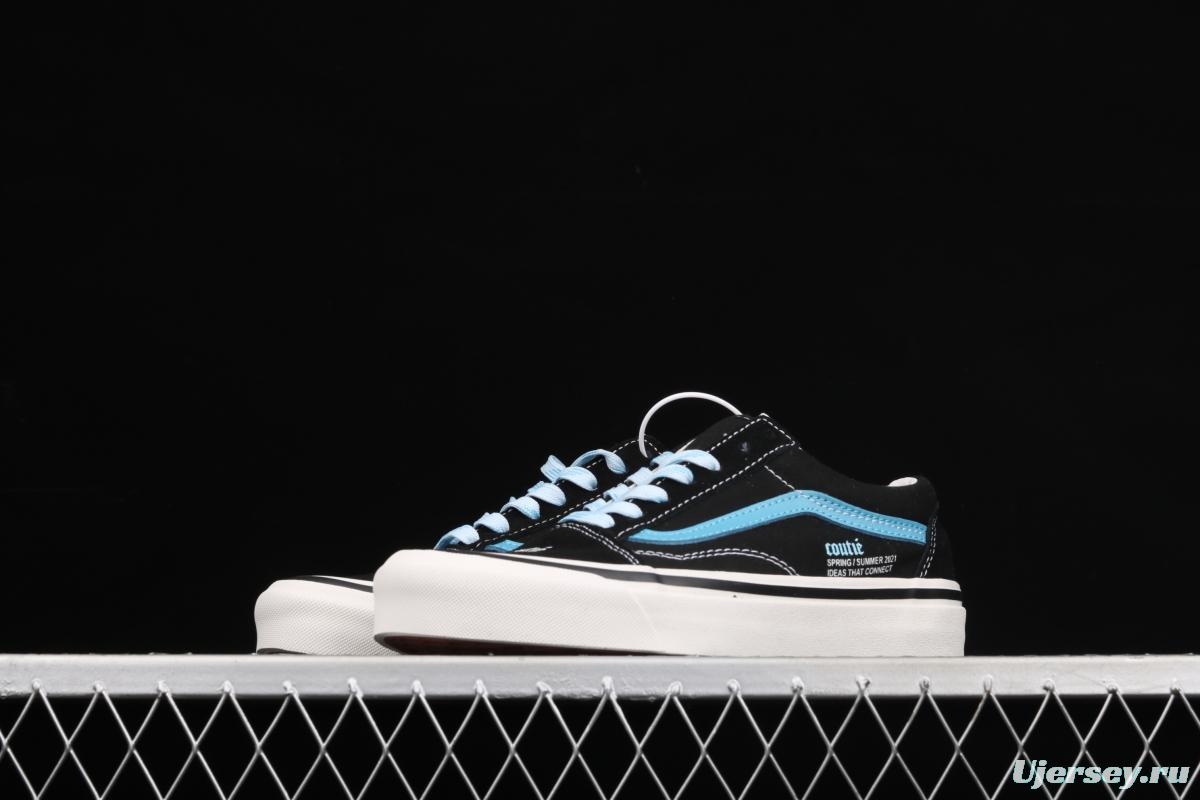 Vans couti é Old Skool 36 DX Old C Logo # 4 2021 blockbuster customized VN0A4BV76FX