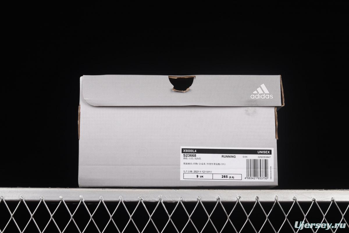 Adidas Boost X9000L4 S23668 99 series vintage popcorn running shoes