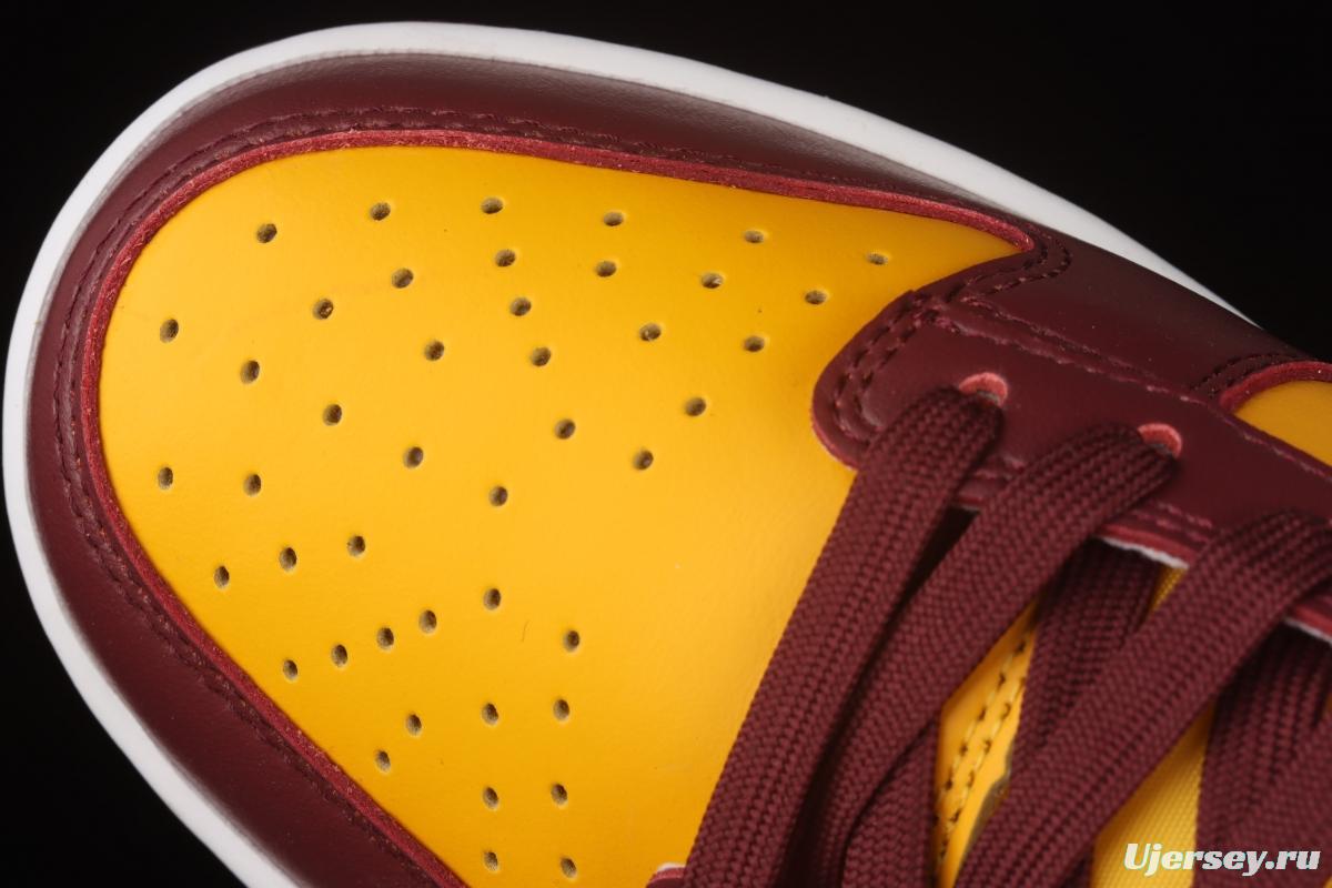 NIKE SB DUNK Low Midas Gold tomato fried egg color dunk series low side leisure sports skateboard shoes DD1391-701