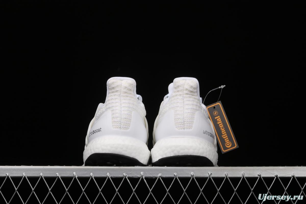 Adidas Ultra Boost 4.0BB6168 fourth generation knitted striped pure white UB