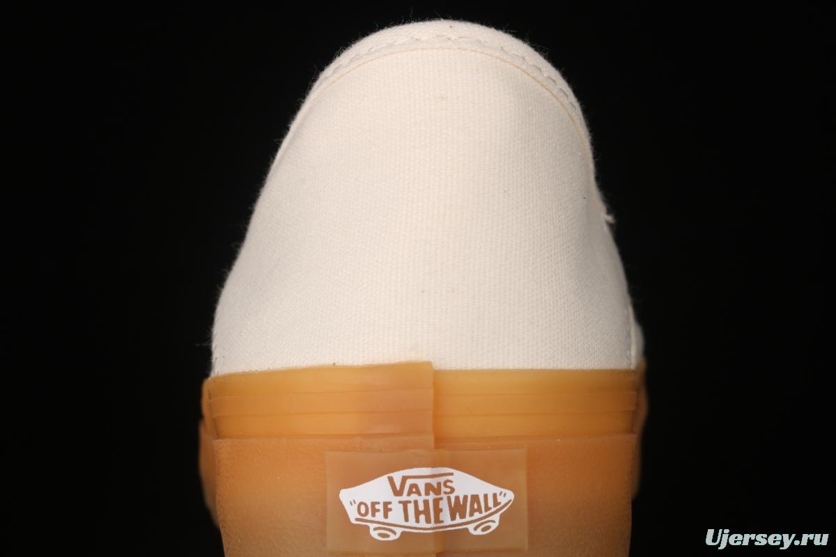 Vans Style 36 environmental protection series South Korea limits rice white rubber Oxford sole low upper board shoes VN0A4U3V88T