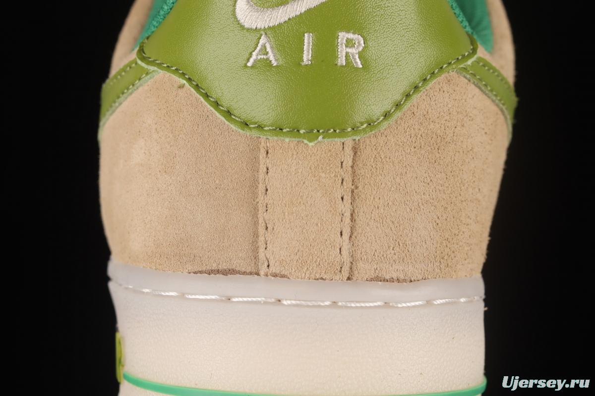 NIKE Air Force 11407 Low Cactus Desert Cactus Dark low-top Leisure Board shoes CV1755-100