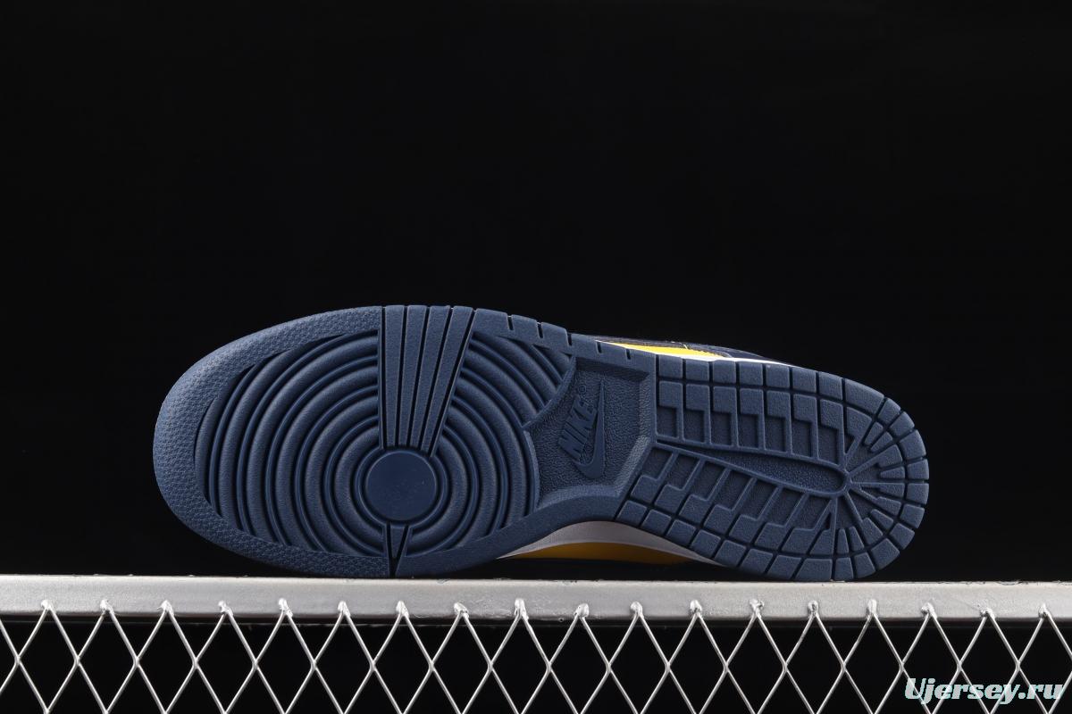 NIKE SB DUNK Low Michigan Michigan color buckle broken backboard fashion casual board shoes DD1391-700