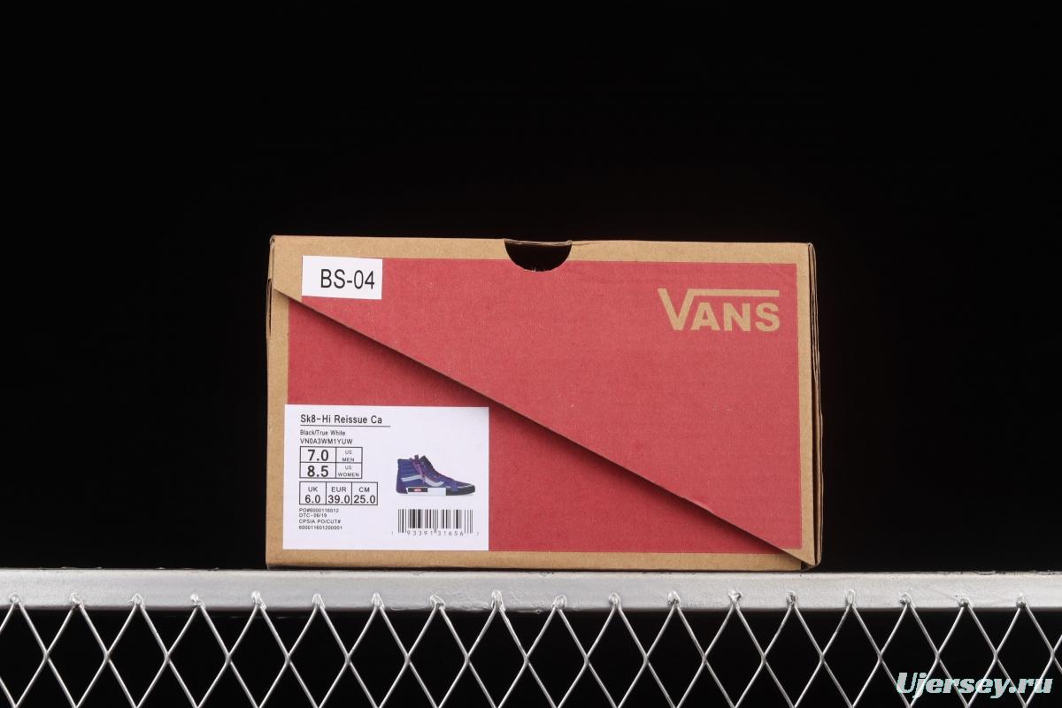 Vans Vault Sk8-Hi Reissue Ca deconstructionism high-top canvas vulcanized shoes VN0A3WM1YUW