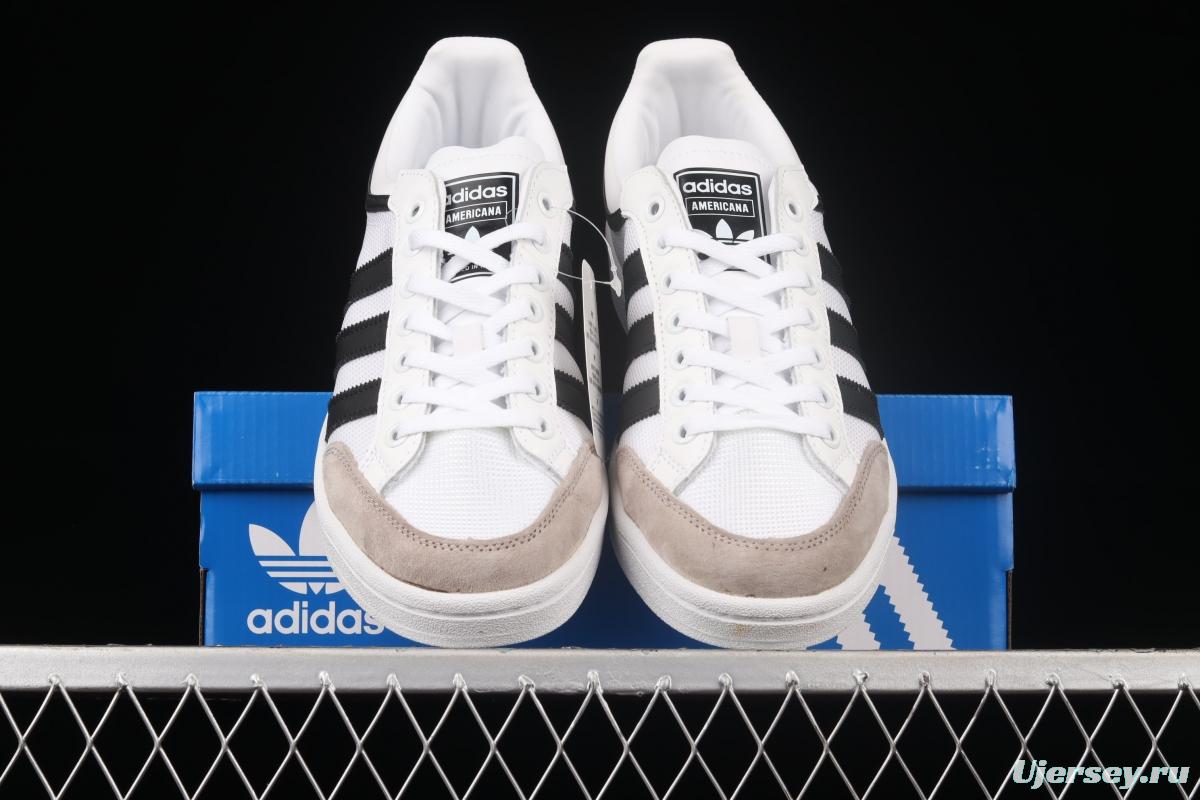 Adidas Originals Americana low FU9510 clover breathable fabric face campus wind low upper board shoes