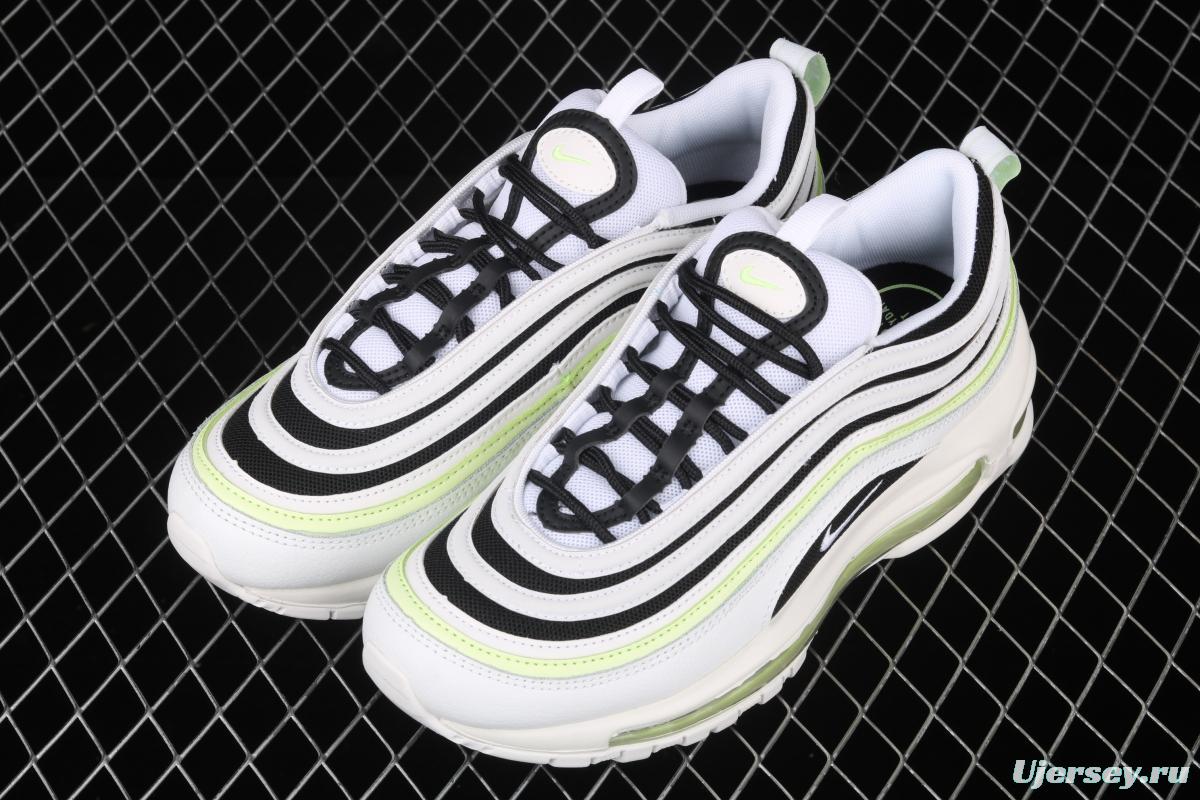 NIKE Air Max 97 XL 3M reflective white and green air cushion running shoes 921733-105