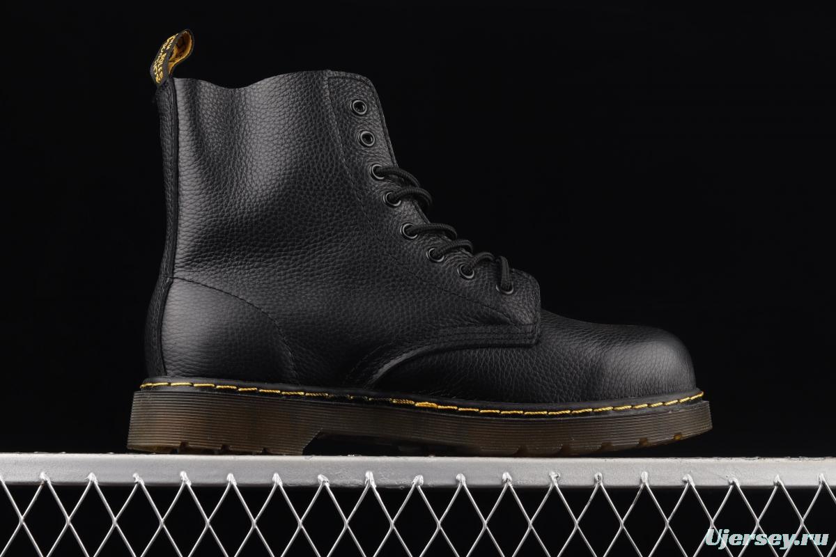 Dr.martens Martin Boot 1460 Series Litchi pattern soft Leather Gao Bang R11822206