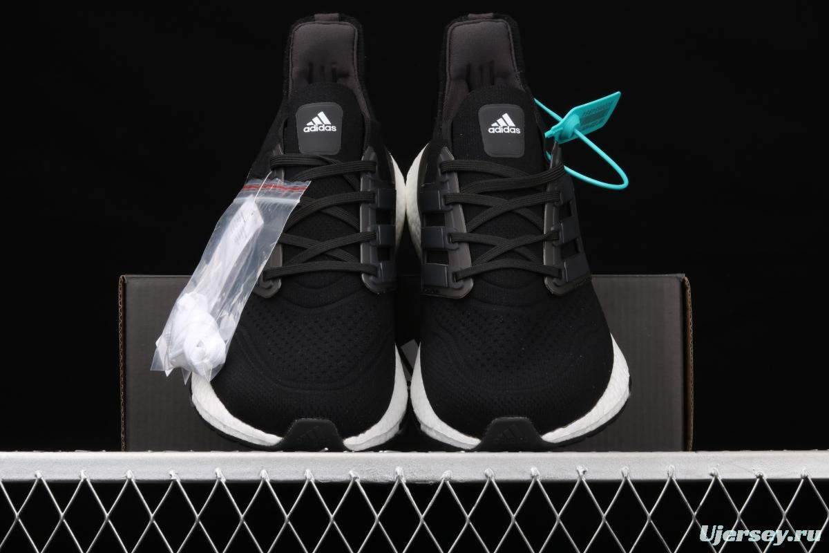 Adidas Ultra Boost 21 Consortium FY0378 Das new thick-soled popcorn running shoes