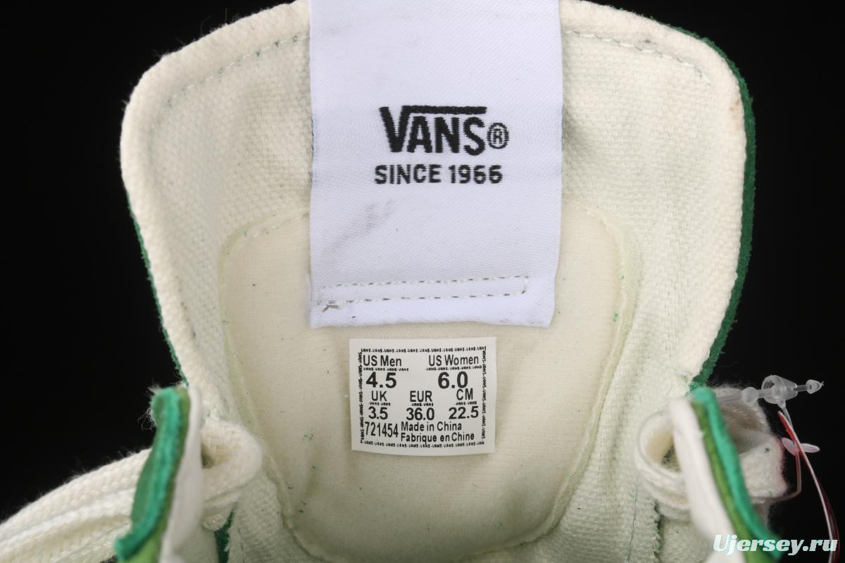 Vans Sk8-Low Reissue S classic avocado green low-top casual board shoes VN0A4UWI4WS canvas shoes