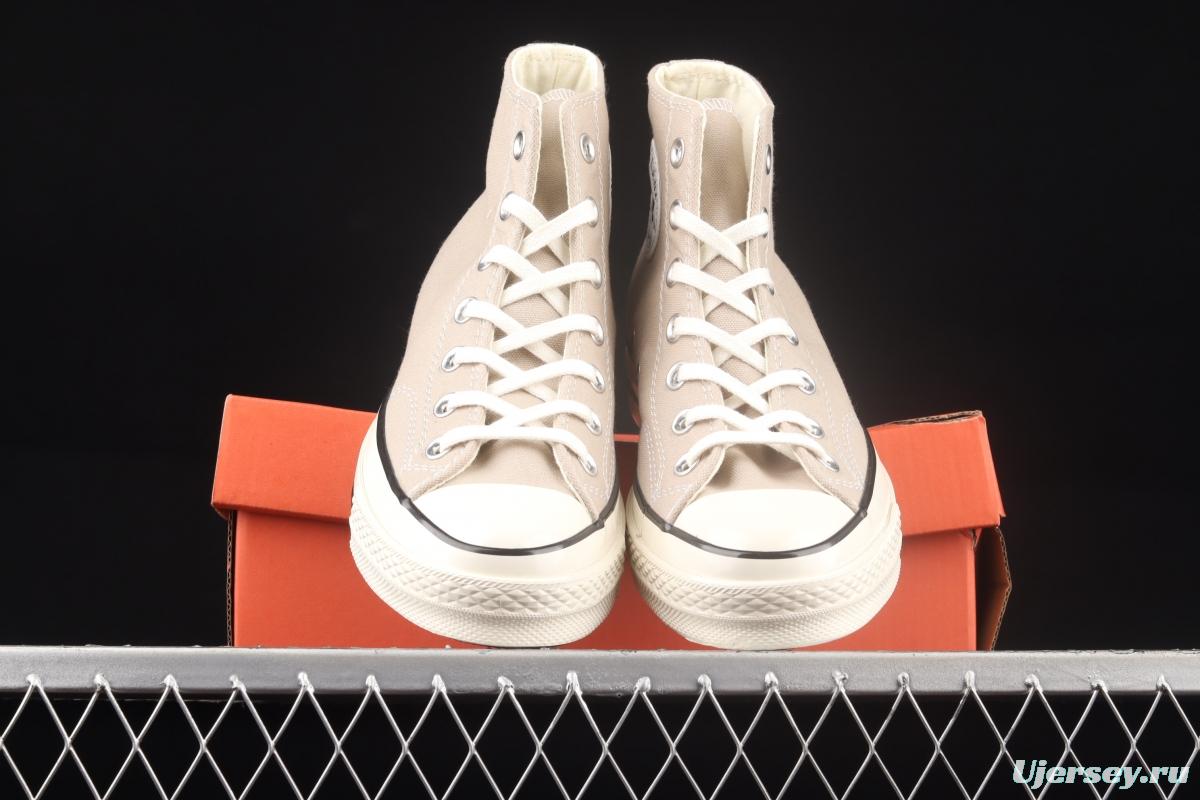 Converse 1970 S 22ss Environmental Protection Color matching High-top Leisure Board shoes 172677C