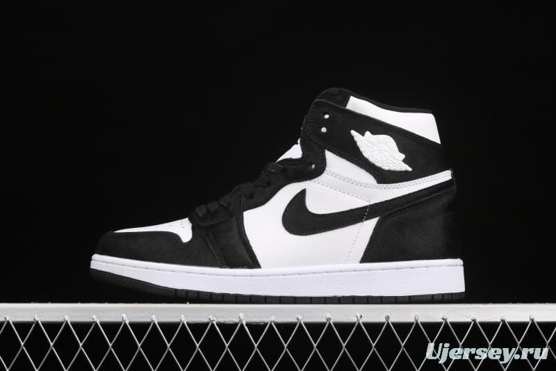 Air Jordan 1 Retro High OG AJ panda color match CD0461-007