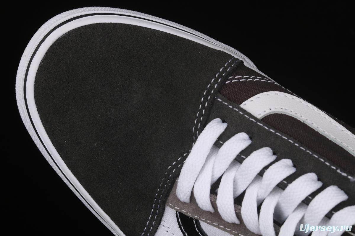 Vans Old Skool Vance black, white and gray color low-side vulcanized canvas casual shoes VN0A4BVAK10
