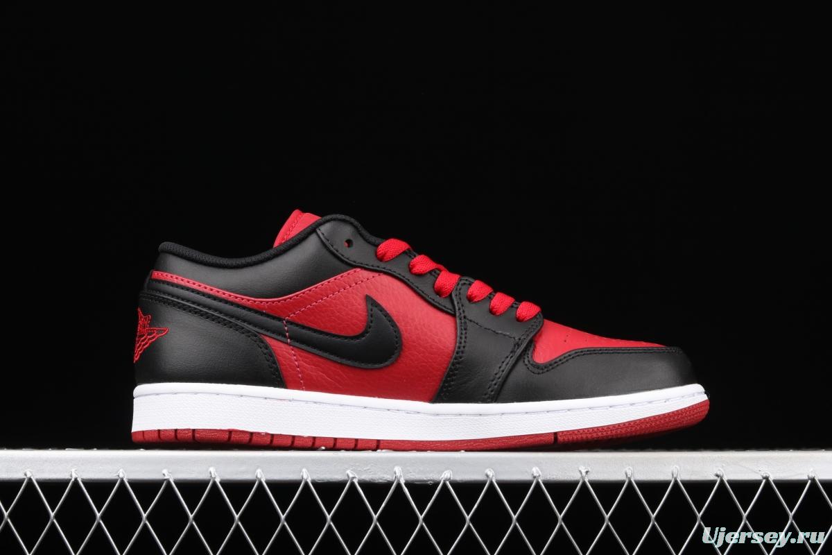 Air Jordan 1 Low forbids wearing low-top cultural basketball shoes 553558-610