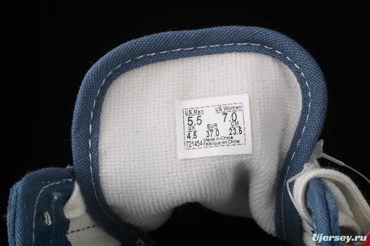 Vans Style 36 SF jeans blue PEACEMINUSONE short head limited edition skateboard shoes VN0A3MVL42R
