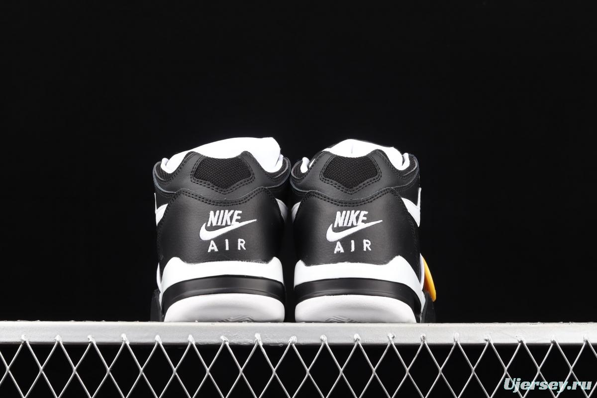 NIKE Air Flight 89 black and white air cushion basketball shoes CT1570-001