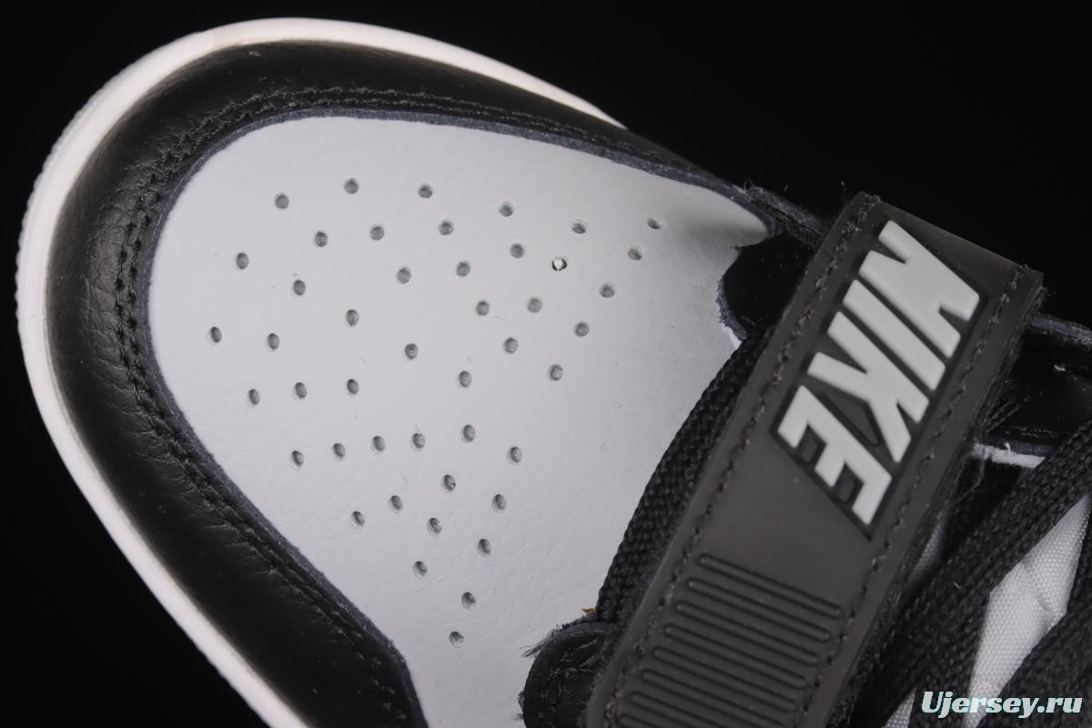 Air Jordan Legacy 312 Black and White Silver Velcro 3-in-1 Sneakers CD7069-105