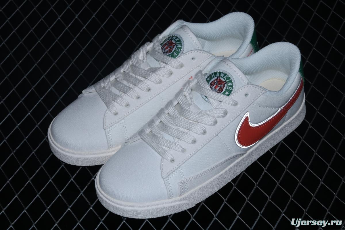 Stranger Things x NIKE Blazer Low Lx Trail Blazers canvas low-top casual board shoes AV3029-100