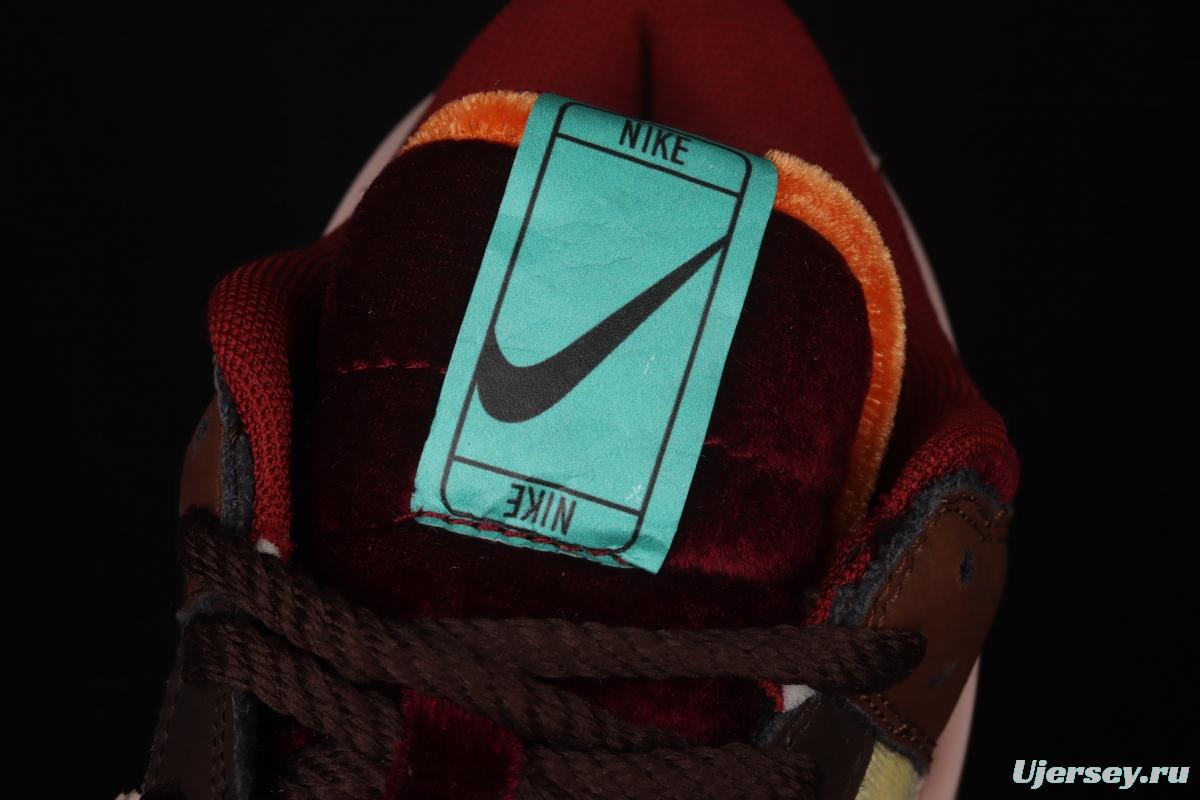 Social Status x NIKE SB DUNK joint style sports leisure board shoes DJ1173-700