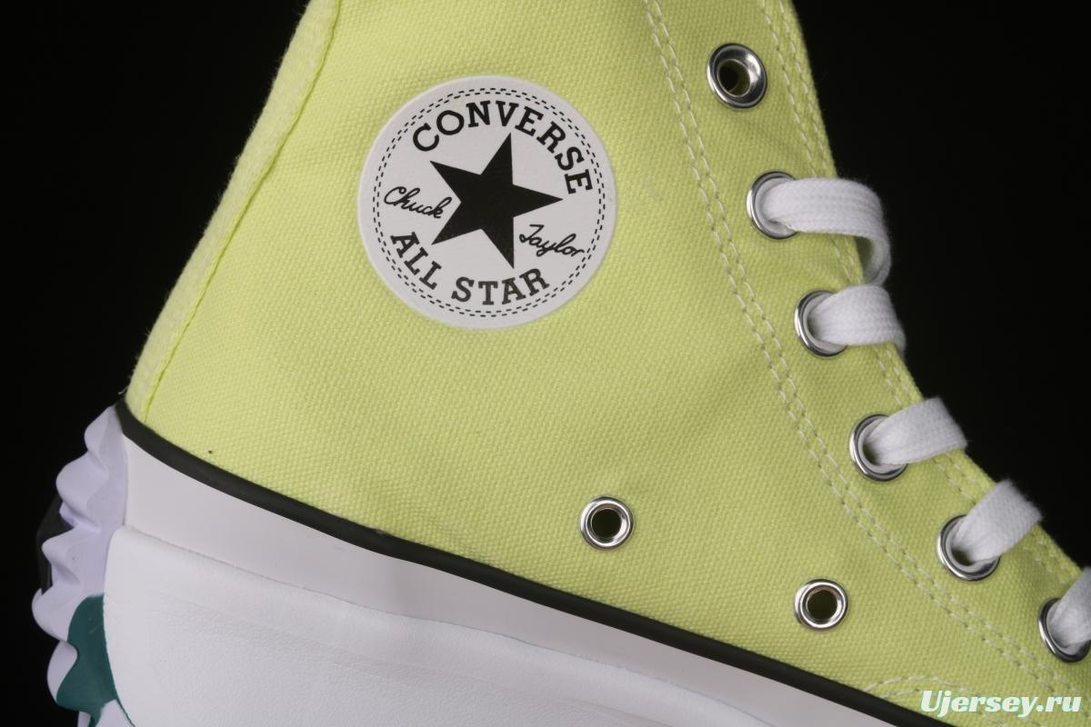 Converse x Keith Hatding Run Star Hike muffin thick-soled high-top casual board shoes 571112C