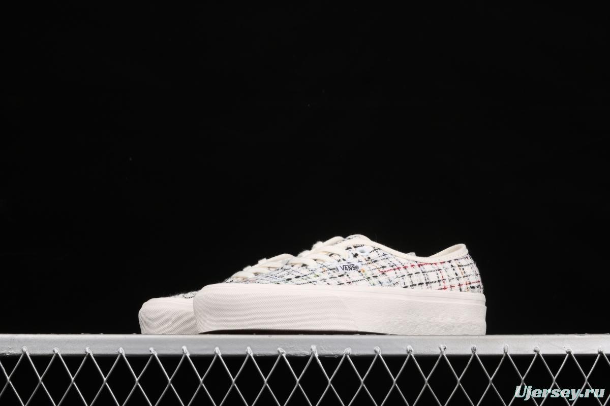 Vans Authentic 44 DX Gao Ding series 4 hole low side tie vintage canvas leisure sports board shoes VN0A5KS96SR 