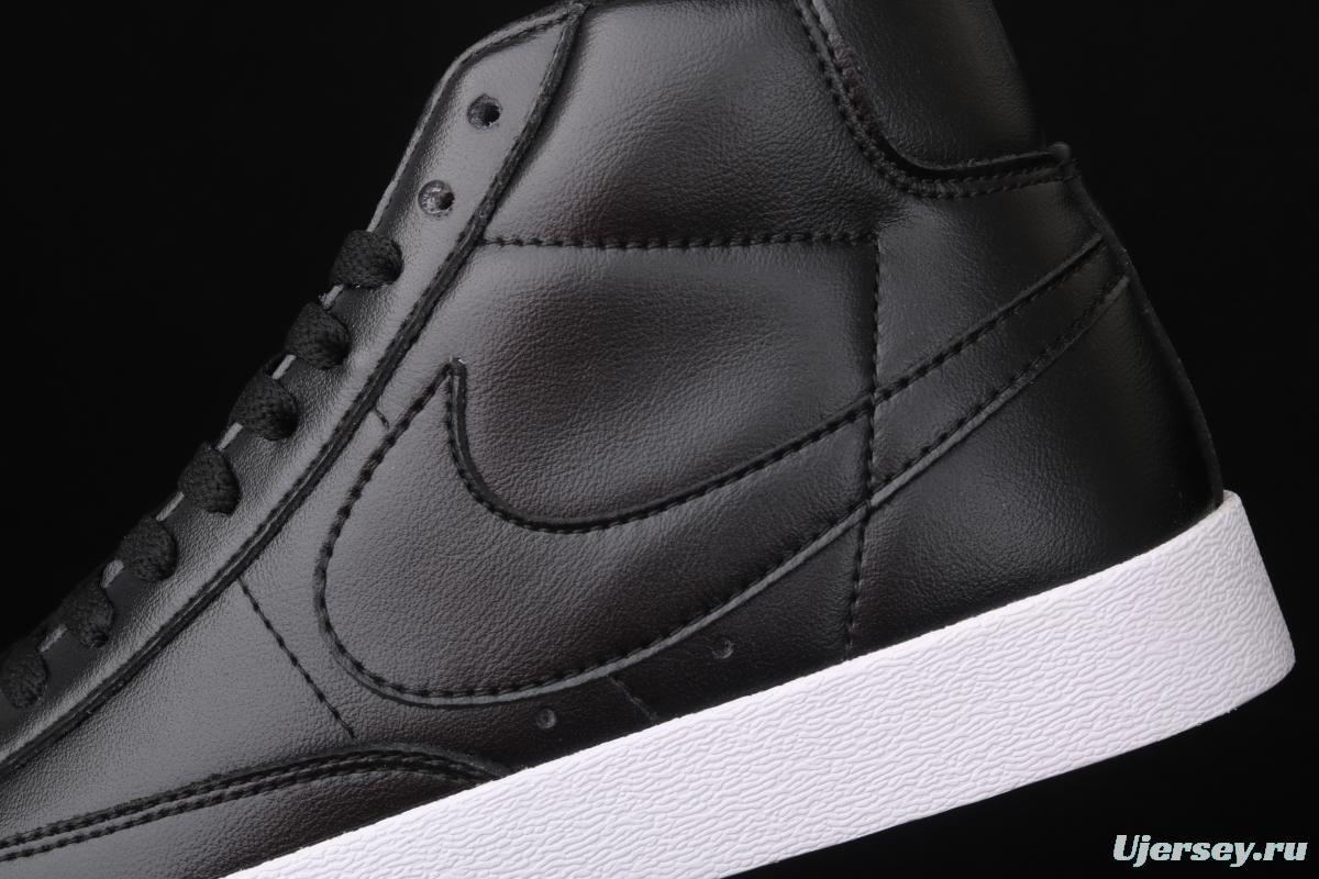 NIKE Blazer Mid Vintage Suede Trailblazer Leather High-top Leisure Sports Board shoes 917862-001