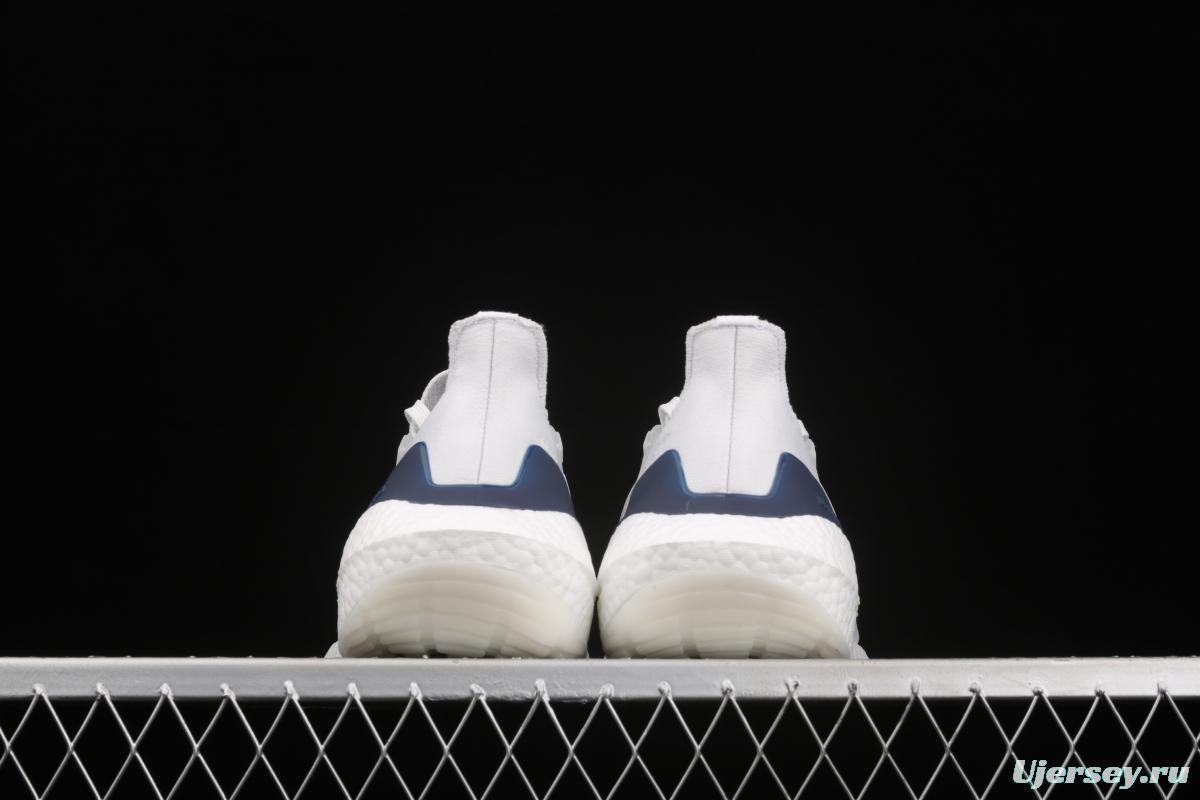 Adidas Ultra Boost 21 Consortium FY0371 Das new thick-soled popcorn running shoes