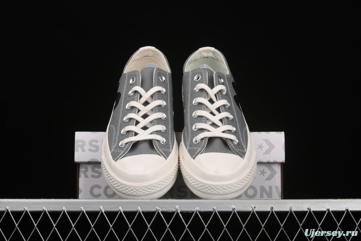 Converse x Cdg Comme des Gar ç ons Play 2021ss Love Co-named low-upper shoes 171849C